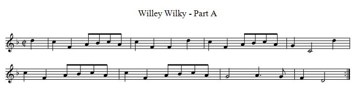 Willey Wilky - Part A